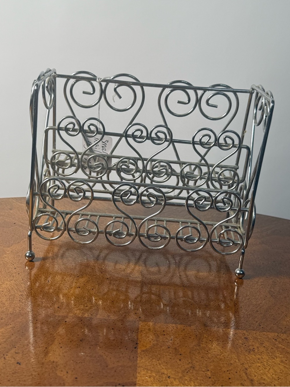 Decorative Wire Napkin Holder/Organizer